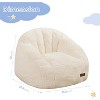 MAXYOYO Kids Bean Bag Chair, Shell Shaped Bean Bag Couch for Boys and Girls, Toddler Chair for Playroom - 2 of 4
