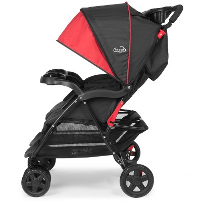 Kolcraft - Brandclub - Kolcraft Cloud Plus Double Stroller - Black
