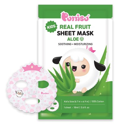 Puttisu Real Fruit Kids Facial Mask Sheets
