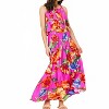 Women's Magenta Floral Skirt - SKIES ARE BLUE - 2 of 3