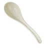 Jiallo Melamine Japanese Soup Spoon set of 6 White Serving Spoons for Ramen Pho Wonton Noodle Dumpling - 2 of 3