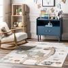 Nuloom Cass Safari Kids Pet Friendly Machine Washable Area Rug - 2 of 4