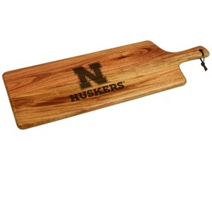 NCAA Nebraska Cornhuskers Acacia Charcuterie Board Paddle - 1 of 4