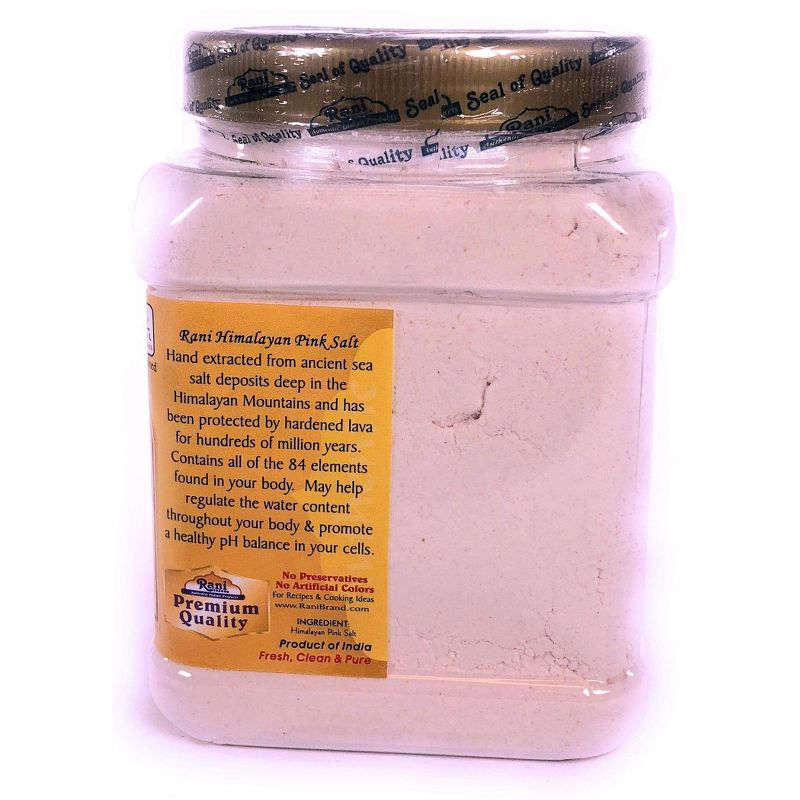Himalayan Pink Salt Powder - 32oz (2lbs) 908g - Rani Brand Authentic Indian Products, 4 of 6