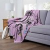 Cartoon Network Powerpuff Girls Flying High Silk Touch Throw Blanket 50x60 Inches - 4 of 4