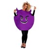 Orion Costumes Purple Devil Emoji Adult Costume | One Size Fits Most - 2 of 4