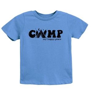 The Juniper Shop Camp My Happy Place Youth Short Sleeve Tee - 1 of 4