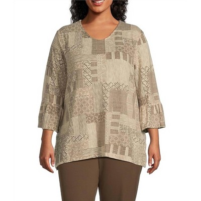 Women's V-neck Top - Multiples