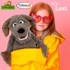 Living Puppets: Lexi The Brown Dog - 19" Plush Hand Puppet, Handmade Pal - 3 of 4