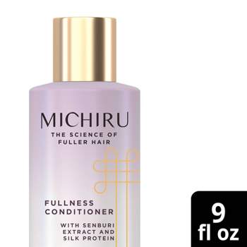 Michiru Senburi Extract & Silk Protein Silicone-Free Fullness Conditioner - 9 fl oz