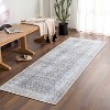 Hauteloom Hedda Vintage Flat Pile Washable Rug - 4 of 4