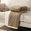 PAVILIA Soft Fleece Blanket Throw for Couch, Lightweight Plush Warm Blankets for Bed Sofa with Jacquard Pattern - 4 of 4