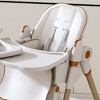 KTMBDW High Chair, 5 in 1 Convertible High Chairs for Babies and Toddlers with 5-Point Safety Harness,Foldable High Chair for Space-Saving - 4 of 4