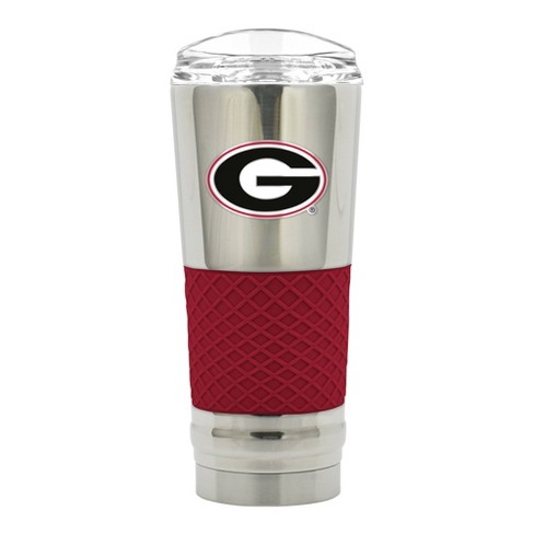 Ncaa Georgia Bulldogs 24oz Skinny Tumbler With Straw : Target