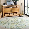 Martha Stewart Floral - MSRW189 - Indoor Power Loomed Machine Washable Skid-Resistant Rugs - 2 of 4