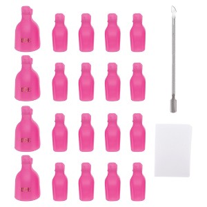 Unique Bargains Women's Durable Nail Art Removal Clip Kit 1 Set - 1 of 4