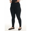 June + Vie by Roaman's Classic Ankle Legging - 4 of 4