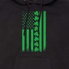 Men's - Instant Message - Lucky USA Flag Graphic Fleece Pullover Hoodie - 2 of 4