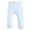 Touched by Nature Baby and Toddler Boy Organic Cotton Pants 4pk, Lt. Blue Gray - 3 of 4