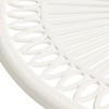 vidaXL Garden Table White Cast Aluminum Medium Durable Garden Table - 4 of 4