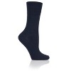 Women's Solid Navy Mix Crew Sock | Size Women's 5-9 - Navy - 3 of 4
