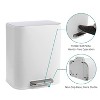 5.3 Gallon Kitchen Trash Can with Lid - 4 of 4