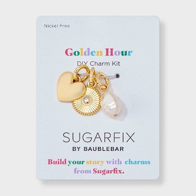 SUGARFIX by BaubleBar Golden Hour Charm Set 3pc - Gold