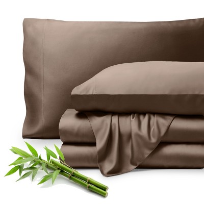 Rayon from Bamboo Solid Deep Pocket Sheet Set by Bare Home