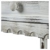 Console Table Hardwood White - Alaterre Furniture: Elegant Entryway Furniture with Storage Shelf, Spot Clean - 3 of 4