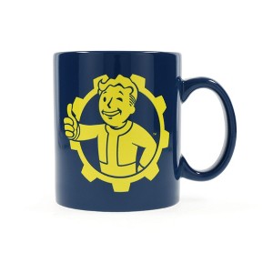 Just Funky Fallout 76 Vault Boy Thumbs Up Ceramic Mug | Holds 16 Ounces - 1 of 4