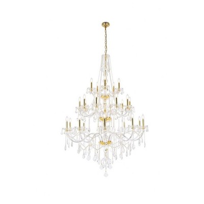 Elegant Lighting Verona 25 - Light Chandelier in  Gold