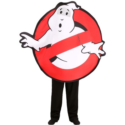 HalloweenCostumes.com One Size Fits Most   Ghostbusters Adult's No-Ghosting Costume, Black/White/Red