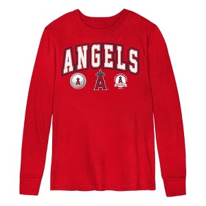 MLB Los Angeles Angels Boys' Long Sleeve T-Shirt - 1 of 1