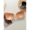 Paaaawaters Invisible Silicone Strapless Bra Nipple Stickers Fabric One-Piece Seamless Sticky Bra Wedding Dress Bridal - 3 of 4