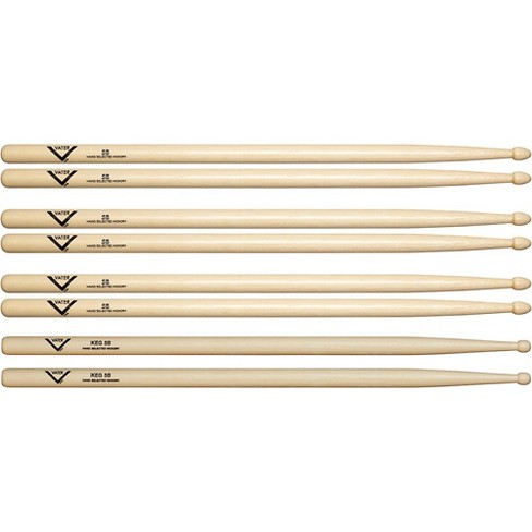 Vater Buy 3 5B Wood Drumsticks, Get 1 Free KEG 5B - image 1 of 3