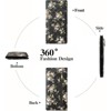 FATMOON Leather Women Wallet RFID Slim Wallets for Women,Thin Ladies Credit Card Holder Bifold Billfold with 11 Card Slots & ID Window - 4 of 4