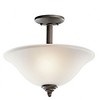 Kichler Lighting Wynberg 2 - Light Semi-Flush Mount in  Olde Bronze - 2 of 4