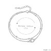 Women's Modern Silver - Toned Metal Bracelet - 4 of 4
