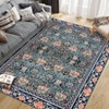 Acekool Area Rugs: Washable Non-Slip Boho Floral Carpet, Soft Low Pile Foldable Stain Resistant Rugs for Living Room, Bedroom, Home, Dining Room - 3 of 4