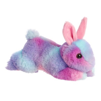 Aurora Small Spring Time Bunny Mini Flopsie Adorable Stuffed Animal Lavender 8"