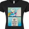 Women's - SpongeBob SquarePants - Squidward Hopes and Dreams Fitted Graphic T-Shirt - 2 of 4