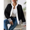 Coolmee Womens Fall Cardigan Sweaters Crewneck Long Sleeve Open Front Knit Sweater Women Fashion Cardigans - 2 of 4