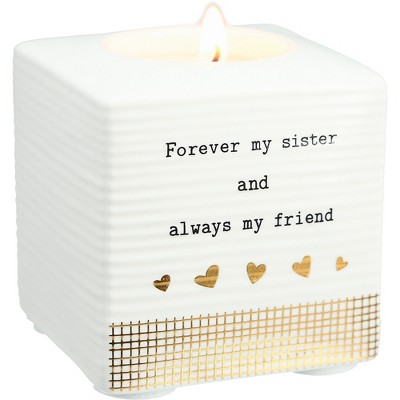 Pavilion Gift Company - Sister - 2.75" Tealight Holder  - Candle Holders