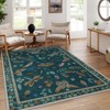 Lahome Machine Washable Animal Life Insects Area Rug - Nature-Inspired Carpet for Living Room, Bedroom, or Entryway - 4 of 4
