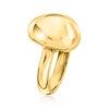 Ross-Simons Italian 14kt Yellow Gold Organic-Shaped Ring - 3 of 4