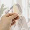 Unique Bargains Half Round Hair Comb with Hole 1 Pc - 4 of 4
