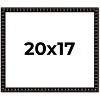 PosterPalooza | 20x17 Bamboo Picture Frame, UV Acrylic, 4 Finishes - Brown, Black, Gold, and Natural - 2 of 4