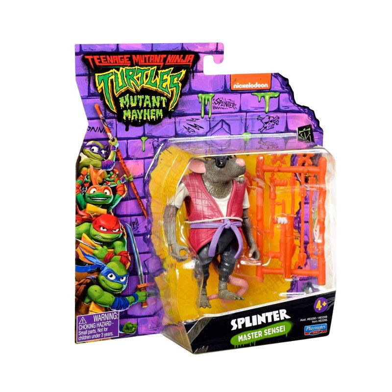 Teenage Mutant Ninja Turtles: Mutant Mayhem Splinter Action Figure, 6 of 10