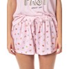 Gilmore Girls Womens' Coffee Life's Short Sleep Pajama Set Shorts Pink - image 3 of 4