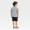 Toddler Boys' 2pc Disney Pixar Cars Lightning McQueen T-Shirt & Shorts Set - Gray - 2 of 4